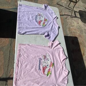Sanrio friend T-Shirts in Lavender and Pink